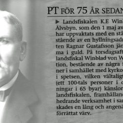 Landsfiskal K E Winblad von Walter