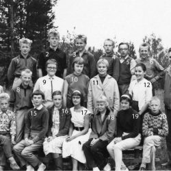 1958-59 klass 7 Lillkorsträsk