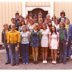 9D Älvåkraskolan 1973