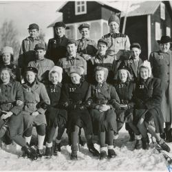 Kommunala Mellanskolan i Älvsbyn 1944-1945