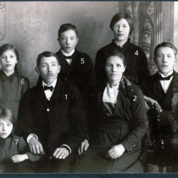 Familjen Oskar Bergdahl Altervattnet.