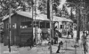 Skidstugan vid Kanisbacken början av 1950 talet