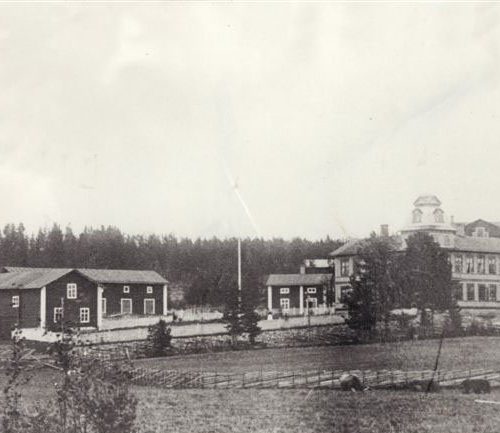Löfgrens affär omkring år 1900