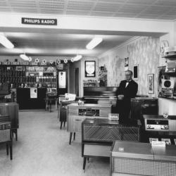 Invigning av Radiocentralen 1956