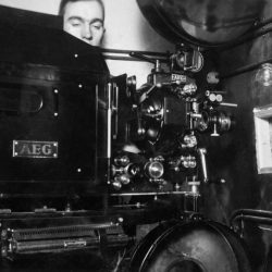 Teaterbiografens film maskinrum 1932
