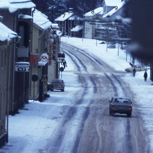 Storgatan i början av 1970 talet