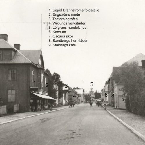 Storgatan början av 40-talet