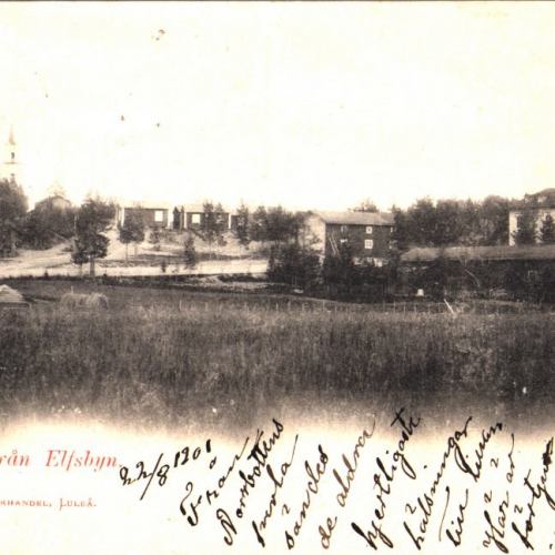 Vy från Elfsbyn 22 Aug 1901