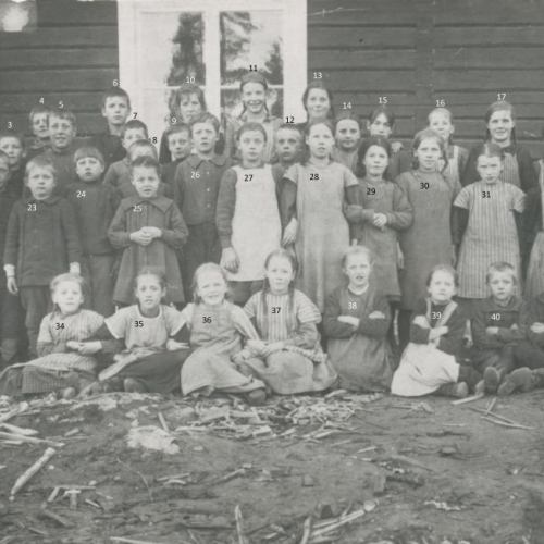 1921 Skolbarn från Granträsk II