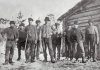 Skogsarbetare i Lill-Varjisträsk, 1920-talet