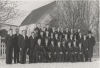 Konfirmander pojkar 1940-11-09 i Älvsbyn kyrka