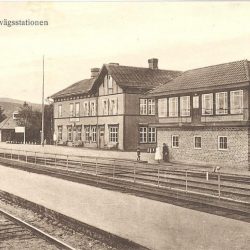 Älvsbyns Järnvägsstation före 1914