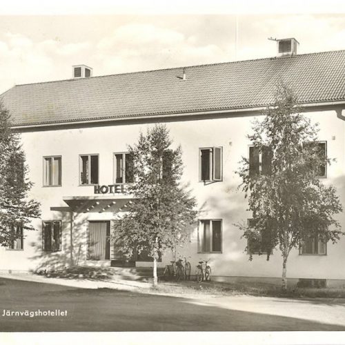 Järnvägshotellet i mitten av 1950 talet