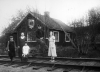 Järnvägsstation i Petberg 1935