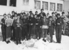 Skidtävling i Korsträsk skola 1955