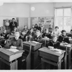 1957 skolkort Laduberg