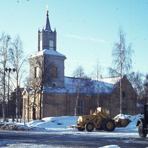Renovering av Älvsby kyrkan 1969-1970