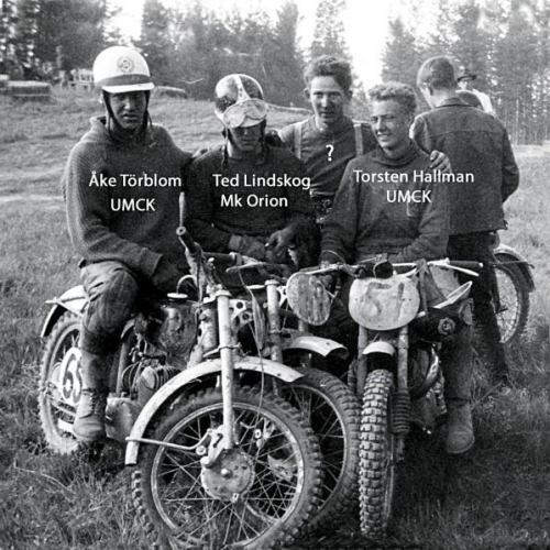 Åke Törblom UMCK, Ted Lindskog Mk Orion, okänd, TorstenHallman UMCK