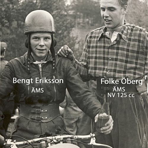 Bengt Eriksson och Folke Öberg ÄMS 1951