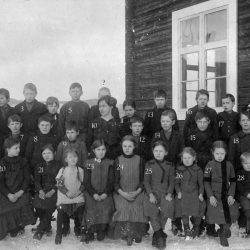 1914 skolklass Muskus
