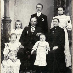 Familjen Petter Lidström Norra Byn