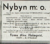 Alex Holmqvists affär i Nybyn