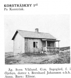 Korsträskby 1;45 Sven Viklund