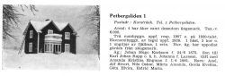 Petbergsliden 1 Johan Hugo Karlsson