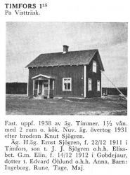 Timfors 1;18 Ernst Sjögren