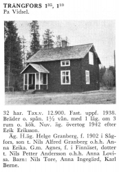 Trångfors 1;35 1;10 Helge Granberg