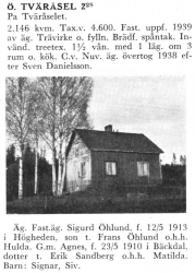 Ö. Tväråsel 2;28 Sigurd Öhlund