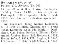Övrabyn 8;39 8;6 8;48 Johan Konrad Lundberg