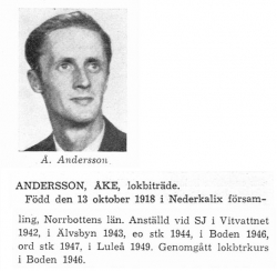 Andersson Åke 19181013 Från Svenskt Porträttarkiv