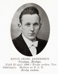 Andersson Edvin 19060423 Från Svenskt Porträttarkiv