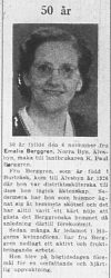Berggren Emelia Norra byn 50 år 8 Nov 1948 NK