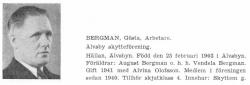 Bergman Gösta 19030225 Från Svenskt Porträttarkiv