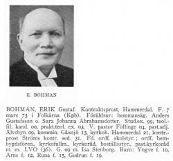 Bohman Erik 18730307 Från Svenskt Porträttarkiv