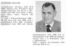 Boström Holger 19060827 Från Svenskt Porträttarkiv