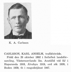 Carlsson Karl 18921029 Från Svenskt Porträttarkiv