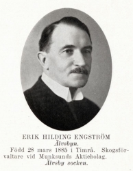 Engström Erik 18850328 Från Svenskt Porträttarkiv