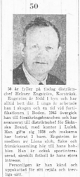 Engström Helmer Korsträsk 50 år 12 Dec 1966 NSD