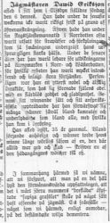 Eriksson Dawid Älvsbyn död 11 Sept 1903 NA