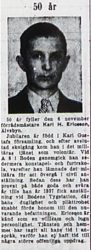 Eriksson Karl Henrik 50 år 5 nov 1952 nk