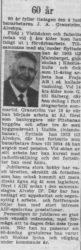 Granström Johan Artur Älvsbyn 60 år 1 Juni 1957 PT