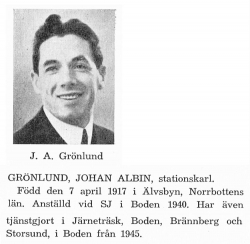 Grönlund Johan 19170407 Från Svenskt Porträttarkiv