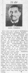Gustafsson Anders Laduberg 75 år 6 April 1946 NK