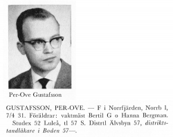 Gustafsson Per-Ove 19310407 Från Svenskt Porträttarkiv