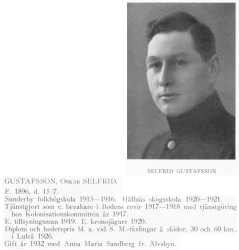 Gustafsson Selfrid 18960715 Från Svenskt Porträttarkiv