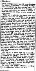 Gustavsson Anders Laduberg 70 år 7 April 1941 PT