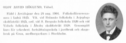 Höglund Olov 19010824- Från Svenskt Porträttarkiv